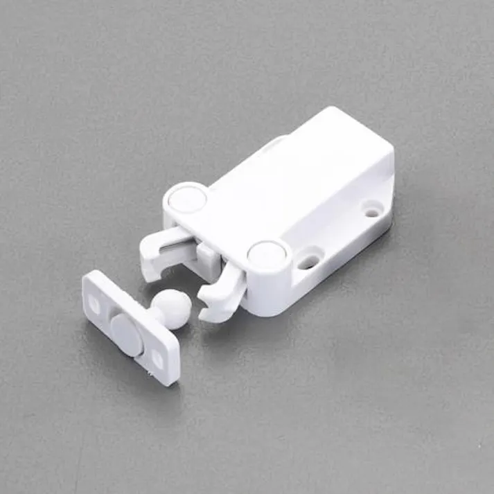 ESCO 40x57mm ロータリーキャッチ(白) 家具用 4548745152906 EA951M-9(CDC)【別送品】