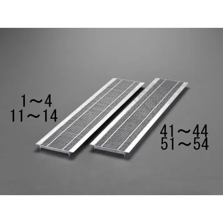 カネソウ グレーチング (U字溝/ノンスリップ細目) 180x997mm/2t車 EA951TB-41 4548745979107【別送品】