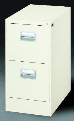 ダイシン工業 キャビネット 387x620x740mm/2段(A4) EA954DC-23 4518340880214【別送品】