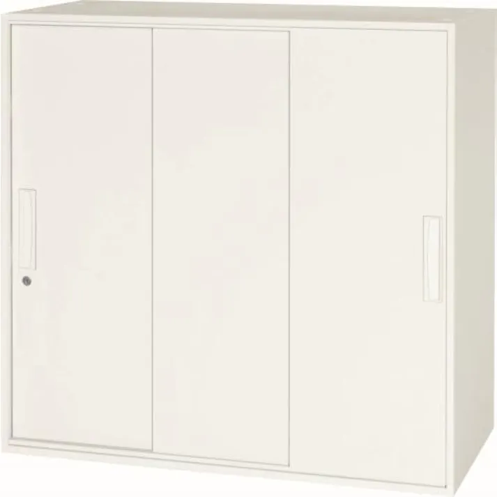 ダイシン工業 収納庫(3枚引き戸) 900x400x890mm EA954DH-105 4550061387238【別送品】