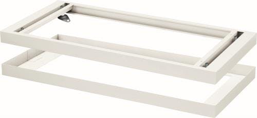 ダイシン工業 下置き用ダブルベース 900x377x50mm EA954DH-116 4550061387252【別送品】