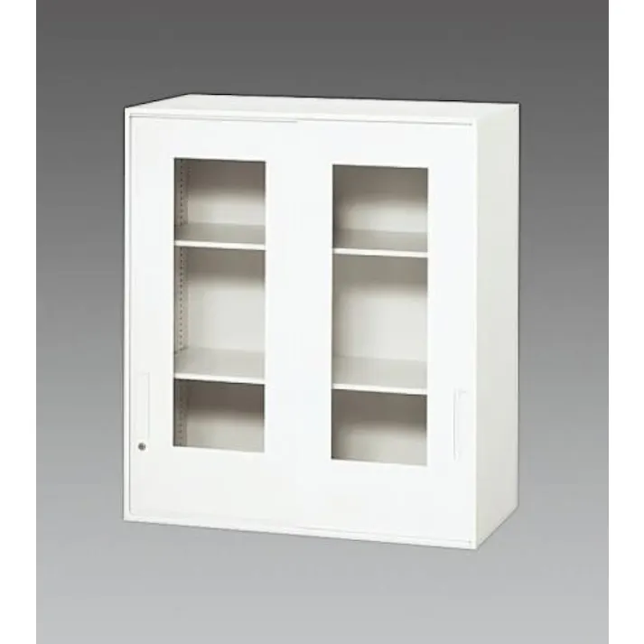 ダイシン工業 900x400x1030mm 収納庫(引き戸/アクリル戸) オフィス家具 4548745658200 EA954DH-15(CDC)【別送品】