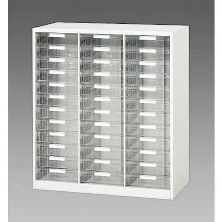 ダイシン工業 900x400x1030mm/3列・12段 キャビネット(トレー型) オフィス家具 4548745658408 EA954DH-33(CDC)【別送品】