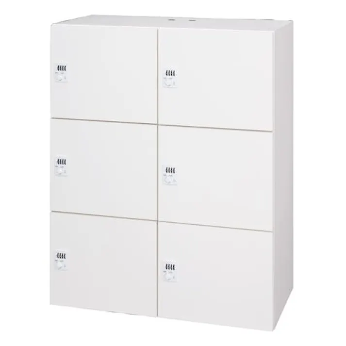 ダイシン工業 900x450x1140mm 2列・3段ロッカー(ダイヤル錠付) オフィス家具 4550061483183 EA954DJ-127(CDC)【別送品】