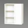 ダイシン工業 収納庫(3枚引き戸) 900x450x1030mm EA954DJ-16 4548745658262【別送品】