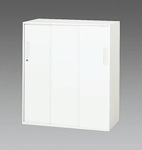 ダイシン工業 収納庫(3枚引き戸) 900x500x1030mm EA954DK-26 4548745021820【別送品】