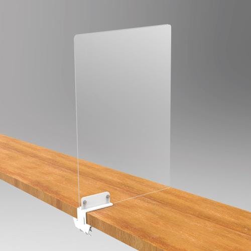 ナカバヤシ 飛沫感染防止パーテーション(側面取付用) 450x600mm EA954EA-71 4550061720066【別送品】