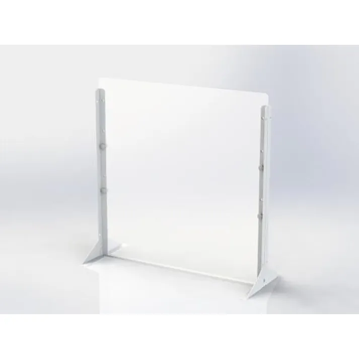 ナカバヤシ 600x600mm 飛沫感染防止パーテーション(半透明) オフィス家具 4550061708361 EA954EA-81(CDC)【別送品】