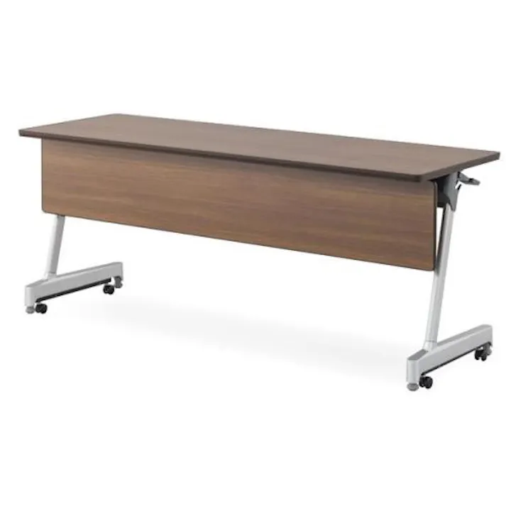 アイリスチトセ 1500x600x700mm スタックテーブル(幕板付) オフィス家具 4550061387900 EA954EE-141(CDC)【別送品】