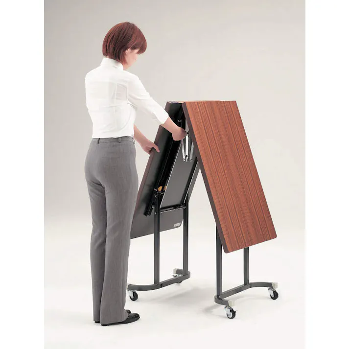 ライオン事務器(LION) テーブル(折畳式) 1800x600x700mm EA954EE-203 4550061685600【別送品】