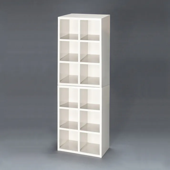 ESCOオリジナル 592x330x900mm/2列3段 シューズボックス オフィス家具 4550061589298 EA954EM-1(CDC)【別送品】