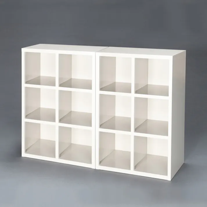 ESCOオリジナル 592x330x900mm/2列3段 シューズボックス オフィス家具 4550061589298 EA954EM-1(CDC)【別送品】