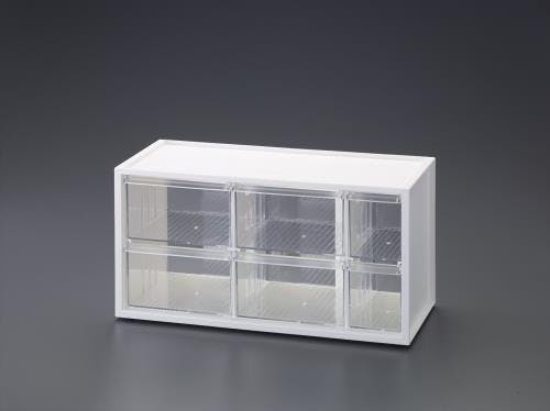 卓上キャビネット 378x154x189mm/3列2段 EA954ES-101 4550061388112【別送品】