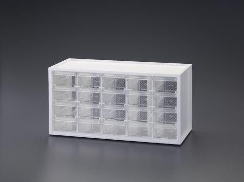 卓上キャビネット 374x152x187mm/5列4段 EA954ES-105 4550061388150【別送品】