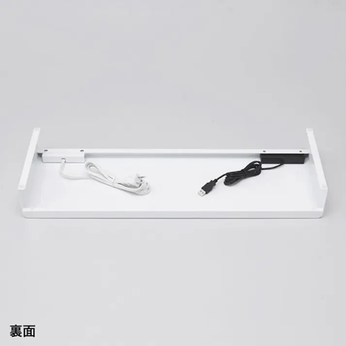 サンワサプライ 600x200x80mm モニタースタンド(電源タップ/USBハブ付 オフィス家具 4550061965078 EA954HC(CDC)【別送品】