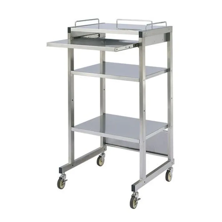 サンワサプライ 572x600x1138mm 立ち作業用デスク(ステンレス製) オフィス家具 4550061673980 EA954HC-299(CDC)【別送品】