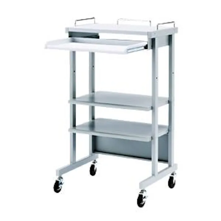 サンワサプライ 631x510x1073mm パソコンデスク オフィス家具 4548745489231 EA954HC-300(CDC)【別送品】