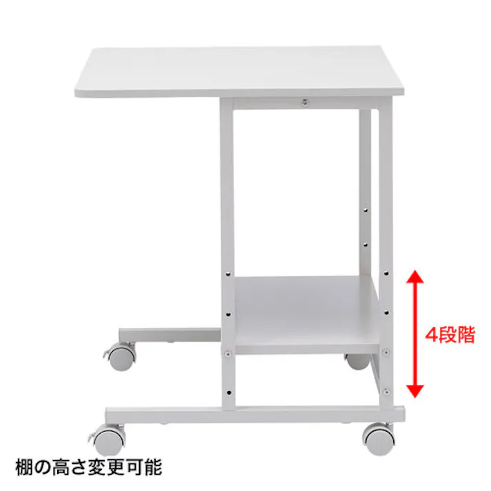 サンワサプライ パソコンデスク 600x600x700mm EA954HC-367A 4550061874660【別送品】