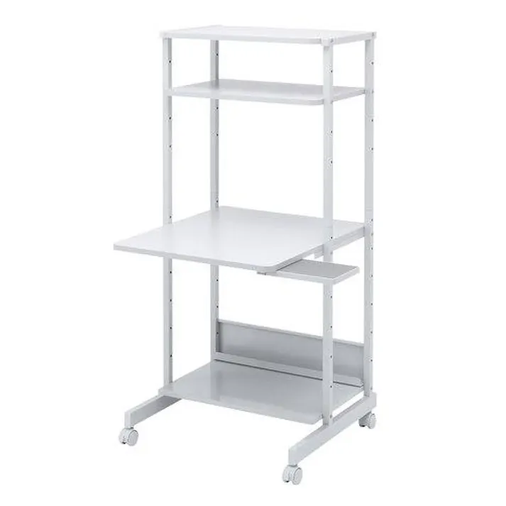 サンワサプライ 650x700x1400mm パソコンデスク オフィス家具 4550061874677 EA954HC-412B(CDC)【別送品】