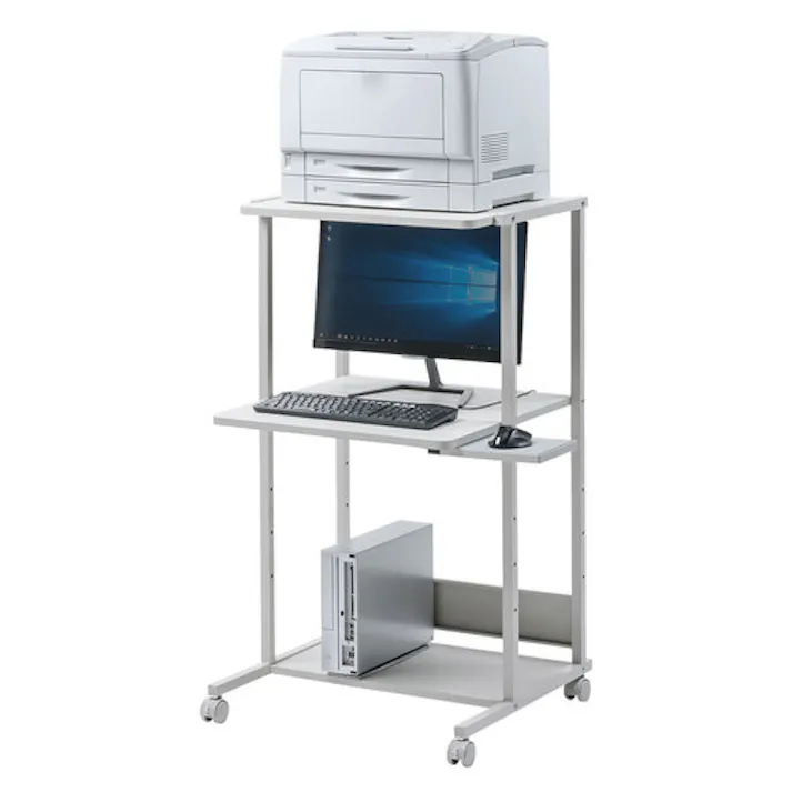 サンワサプライ パソコンデスク 650x610x1150mm EA954HC-416A 4550061896112【別送品】