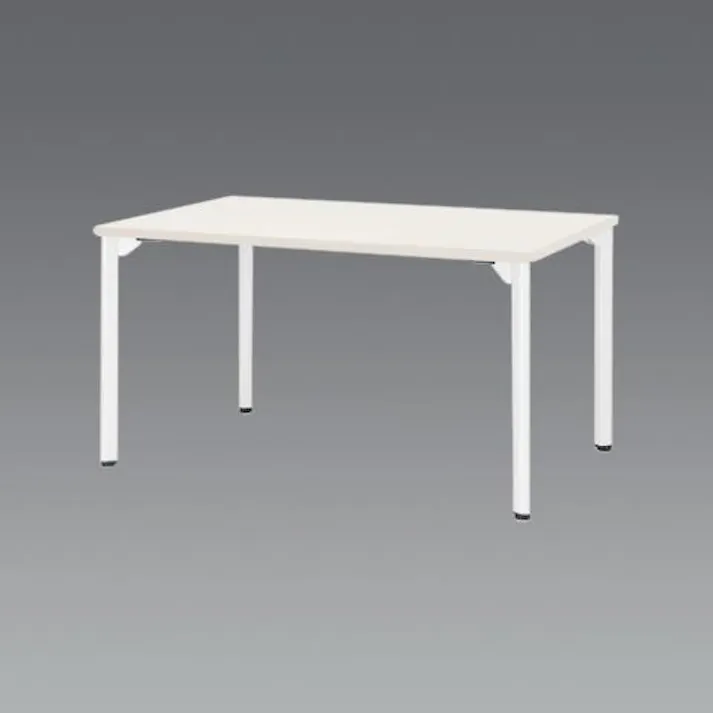 アイリスチトセ 1200x 750x720mm ミーティングテーブル(ホワイト) オフィス家具 4550061388952 EA954HC-651(CDC)【別送品】