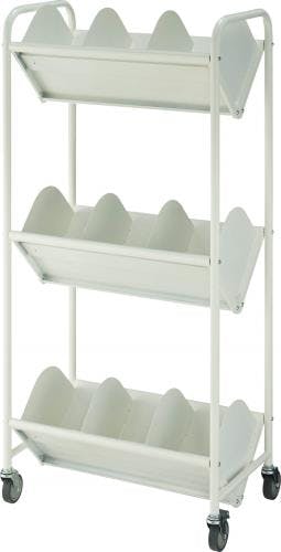 ライオン事務器(LION) ワゴン(キャスター付) 603x352x1279mm EA954HE-117 4550061844373【別送品】