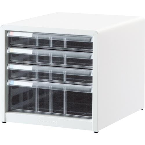 ナカバヤシ レターケース 277x336x263mm/4段 EA954JD-11 4550061389379【別送品】