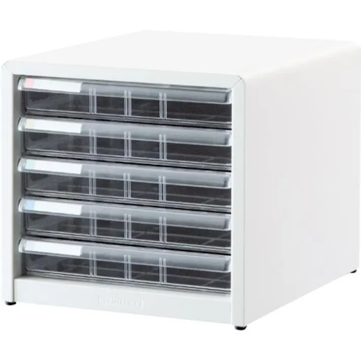 ナカバヤシ 277x366x263mm/ 5段 レターケース オフィス家具 4550061389386 EA954JD-12(CDC)【別送品】