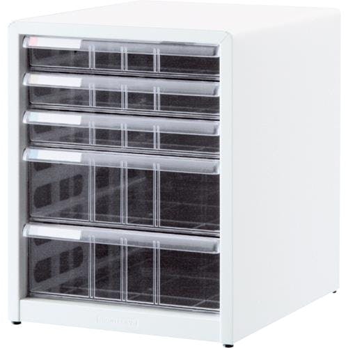 はな まとめ)アイリスオーヤマ レターケース4段 LCJ-4D ホワイト〔×5セット