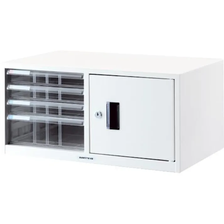 ナカバヤシ レターケース(白) 540x336x264mm/浅3・深1段 EA954JD-26 4550061682111【別送品】