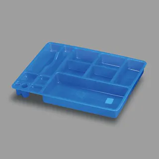 ライオン事務器(LION) デスク引出し用トレー(ブルー) 320x425x48mm EA954T-2 4548745438260【別送品】