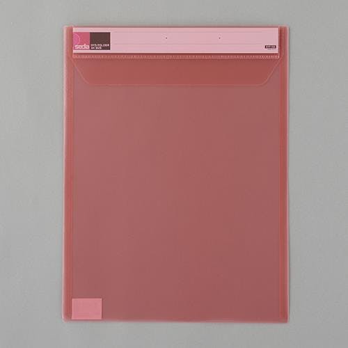 セキセイ(sedia) シストレーホルダー(レッド) 240x316mm EA954TD-107 4550061825754【別送品】