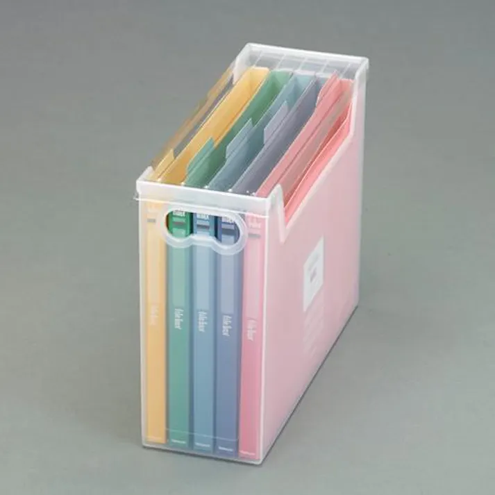 ナカバヤシ 120x327x237mm ファイルスタンド(ファイル5冊付) ファイル 4550061727751 EA954TL-131(CDC)【別送品】