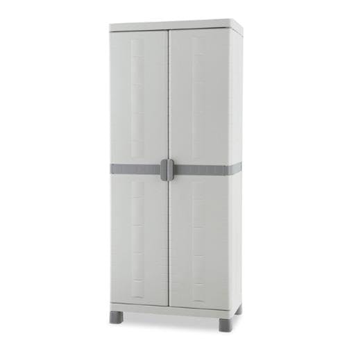 テラモト 収納庫 761x490x1810mm EA955CT-1A 4548745875058【別送品】