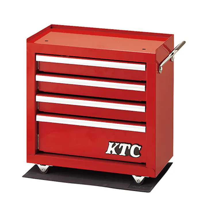 京都機械工具(KTC) 320x150x285mm/4段 ミニワゴン 車輌整備用ツールワゴン 4550061598726 EA956A-103(CDC)【別送品】
