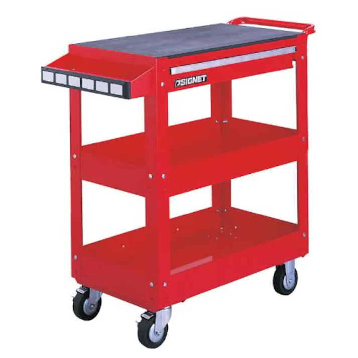 SIGNET(シグネット) 720x410x853mm/ 3段 ツールワゴン 車輌整備用ツールワゴン 4518340572744 EA956AD(CDC)【別送品】
