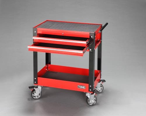 ツールワゴン TONE ツールワゴン 714x441x900mm EA956CB-6 4518340751088【別送品