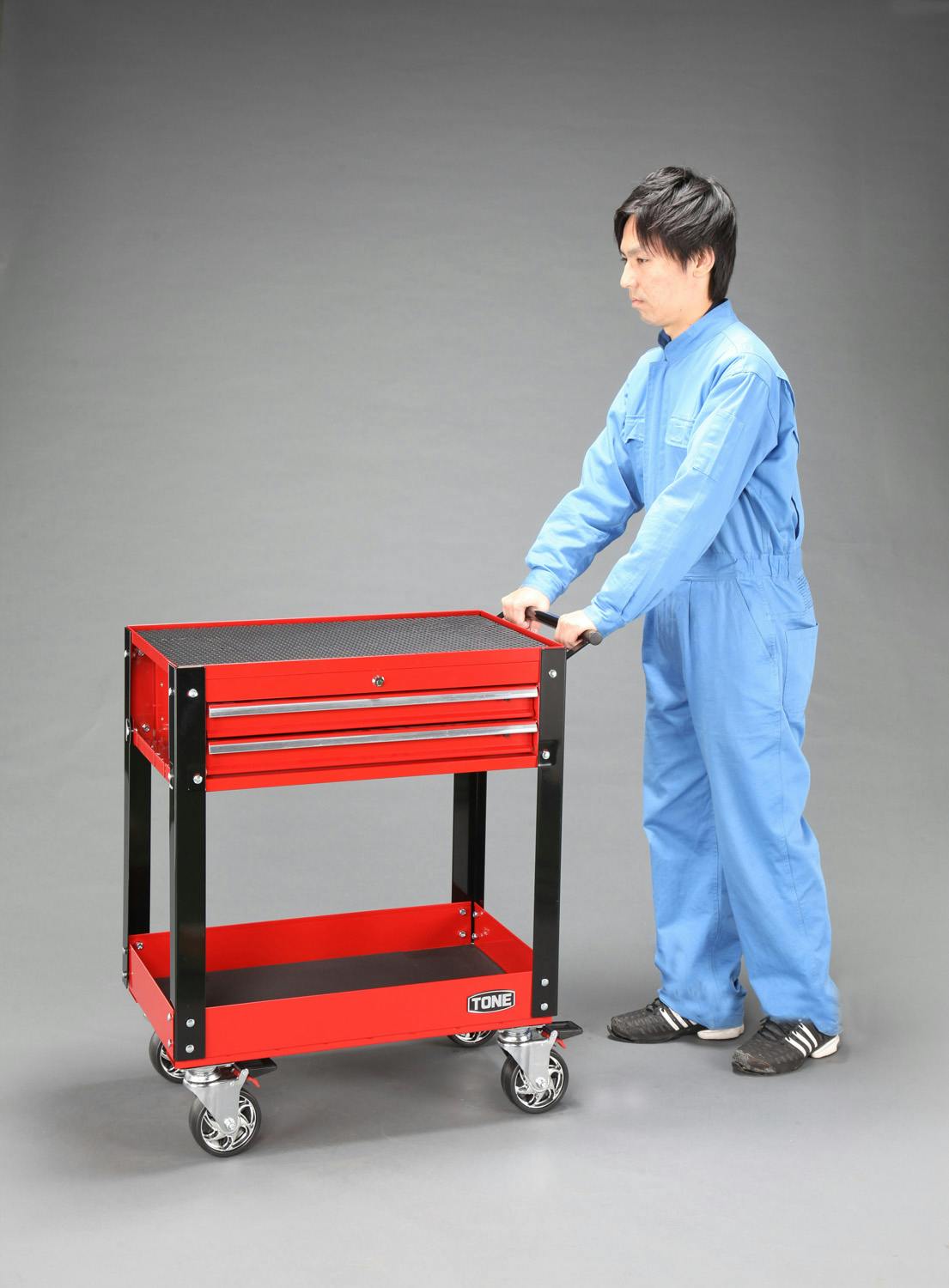 TONE ツールワゴン 714x441x900mm EA956CB-6 4518340751088【別送品