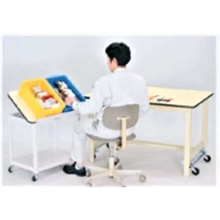 山金工業 600x400x641mm 作業台(傾斜天板付) 昇降式作業台 4548745908916 EA956KC-1(CDC)【別送品】