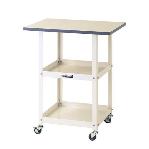 山金工業 ツールワゴン(作業天板付) 600x450x738mm EA956KG-2 4550061739587【別送品】