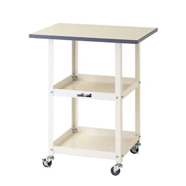 山金工業 600x450x738mm ツールワゴン(作業天板付) 作業台 4550061739587 EA956KG-2(CDC)【別送品】