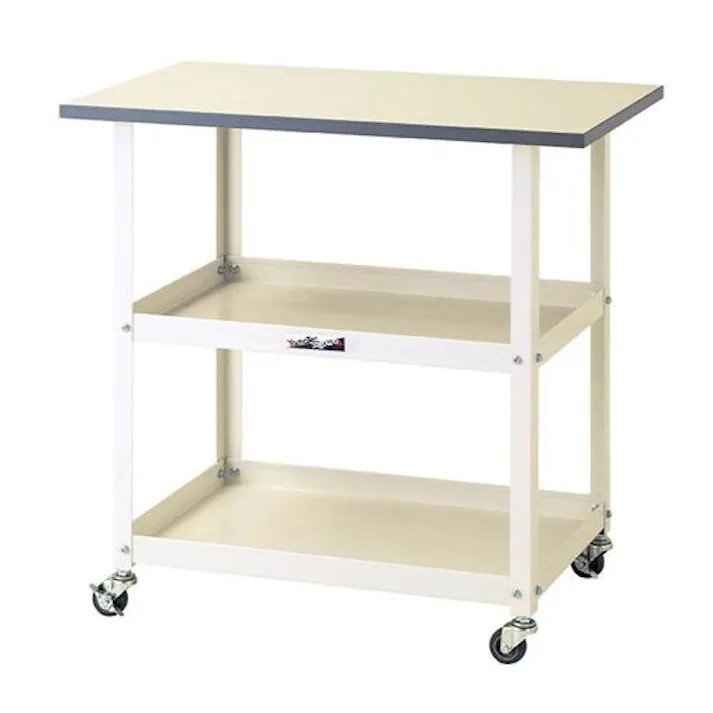 山金工業 750x450x738mm ツールワゴン(作業天板付) 作業台 4550061739570 EA956KG-3(CDC)【別送品】