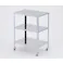 ESCO 610x410x809mm /3段 ワゴン(ステンレス製) オフィス家具 4550061283035 EA956MV-17A(CDC)【別送品】