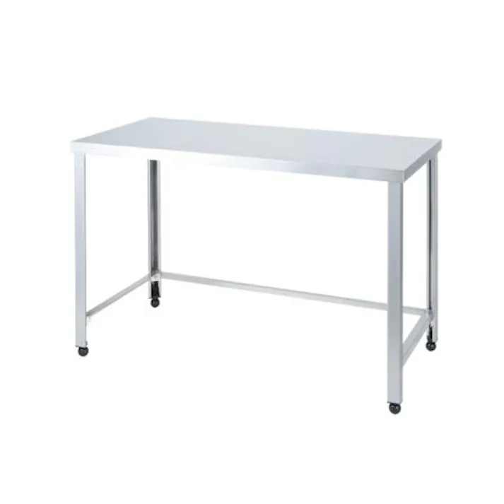 東製作所 1200x450x800mm 三方枠作業台(ステンレス製) オフィス家具 4550061730195 EA956NA-24(CDC)【別送品】