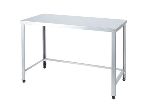 東製作所 三方枠作業台(ステンレス製) 900x600x800mm EA956NA-33 4550061730669【別送品】