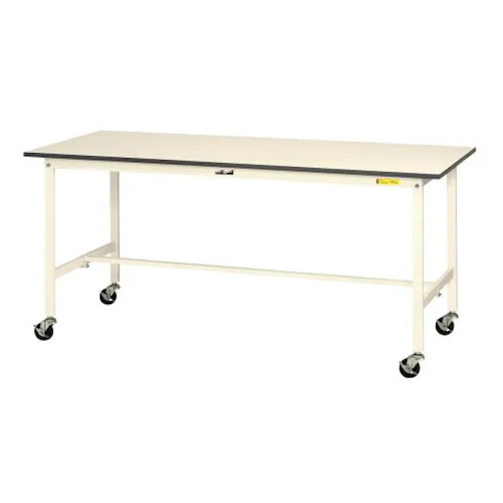 山金工業 1500x600x825mm/128kg ワークテーブル(キャスター付) 作業台 4548745922455 EA956TC-5(CDC)【別送品】