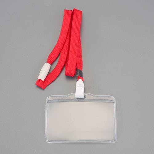 ライオン事務器(LION) 吊り下げ名札(赤) EA956VA-104 4550061842812【別送品】