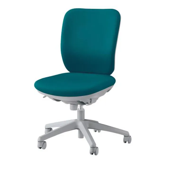 ライオン事務器(LION) ビジネスチェアー(ティールグリーン) オフィス家具 4550061682333 EA956XA-127(CDC)【別送品】