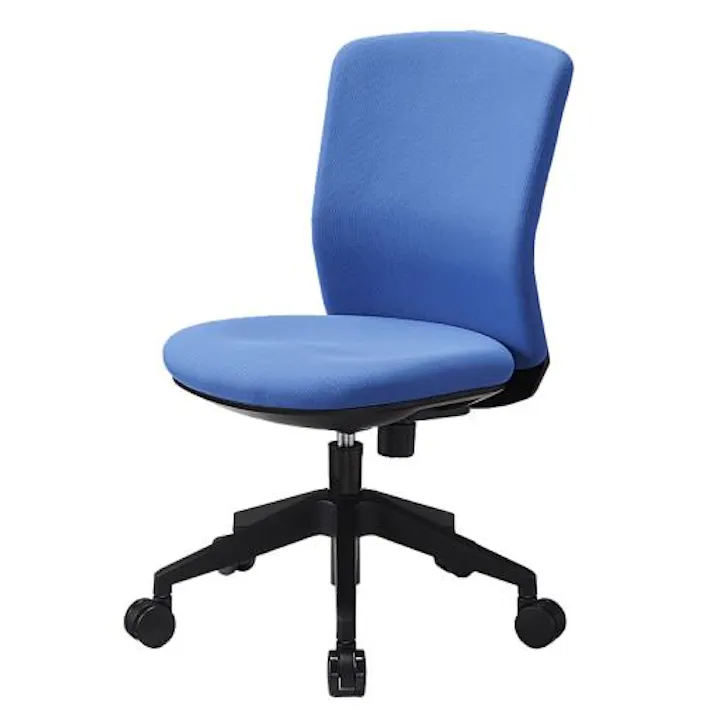 アイリスチトセ ビジネスチェアー(ブルー) オフィス家具 4550061390122 EA956XA-232(CDC)【別送品】