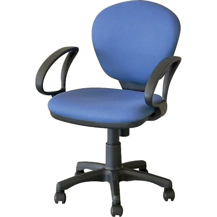 ナカバヤシ ビジネスチェアー(ブルー) EA956XB-39 4550061390313【別送品】